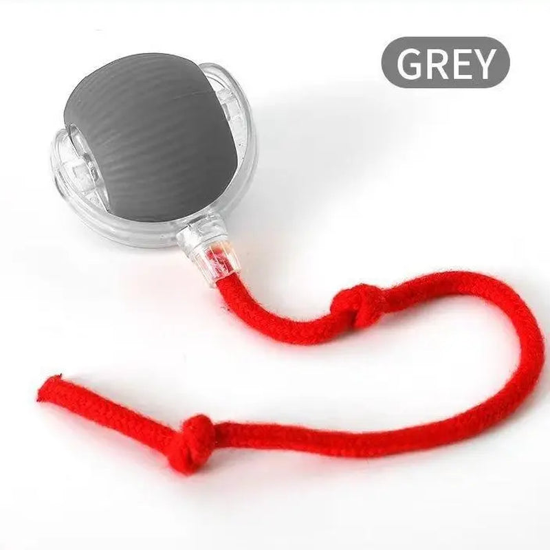 2026 New Smart Automatic Rolling , USB , Light-Up, Quiet, Bite-Resistant, Wear-Resistant, Non-Toxic Interactive for Kittens, Non-Toxic Interactive Juguete Para Mascota Free Gift Rechargeable Adjustable Mode Cat Ball Toy Speedy Tail Moving Dog Fun