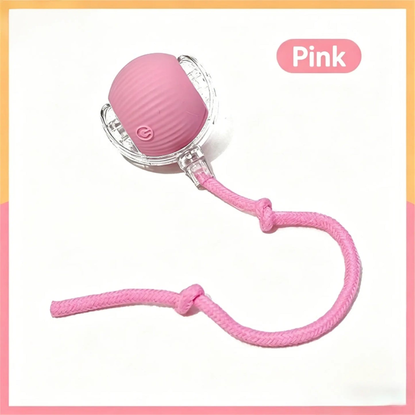2026 New Smart Automatic Rolling , USB , Light-Up, Quiet, Bite-Resistant, Wear-Resistant, Non-Toxic Interactive for Kittens, Non-Toxic Interactive Juguete Para Mascota Free Gift Rechargeable Adjustable Mode Cat Ball Toy Speedy Tail Moving Dog Fun