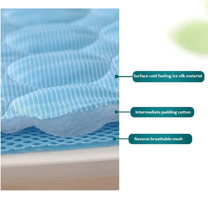 Extra Large Dog Cooling Mat - Durable Summer Pet Bed for Dogs and Cats, Ideal for Home or Travel