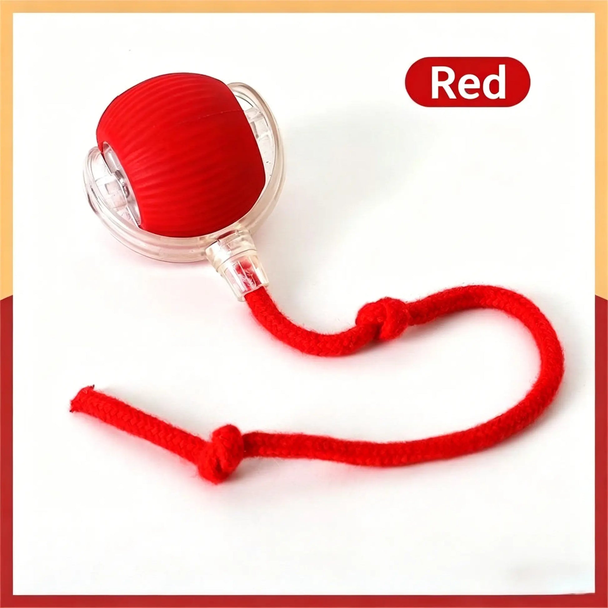 2026 New Smart Automatic Rolling , USB , Light-Up, Quiet, Bite-Resistant, Wear-Resistant, Non-Toxic Interactive for Kittens, Non-Toxic Interactive Juguete Para Mascota Free Gift Rechargeable Adjustable Mode Cat Ball Toy Speedy Tail Moving Dog Fun